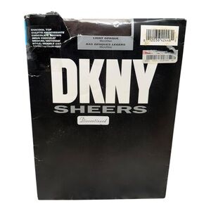 DKNY Sheers Control Top Light Opaque Pantyhose Medium Chocolate Brown Style 142